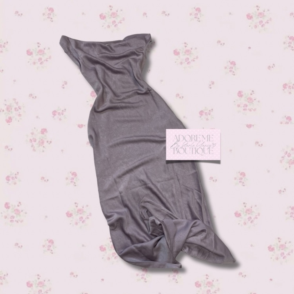 Gorgeous off the shoulder silk dress ♡︎